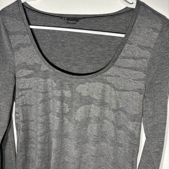 Women's Gray A/X Armani Exchange Dolman Sleeve Pullover Sweater Size M - Picture 8 of 11